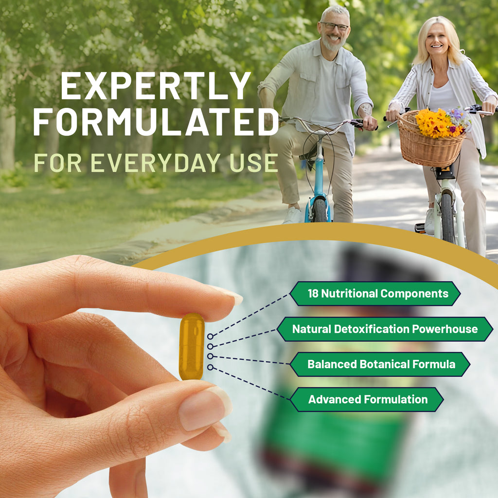 Advanced Livcare+ 60 Capsules: Ultimate Liver Cleanse & Detox Formula