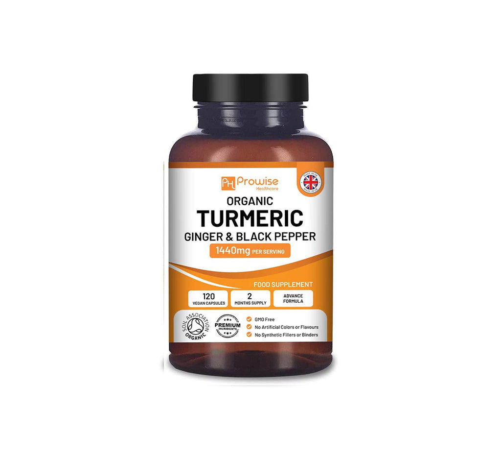 Ultimate Prowise Turmeric Curcumin 1440mg with Black Pepper & Ginger