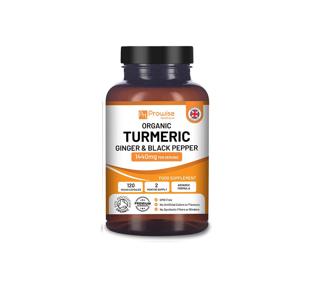 Ultimate Prowise Turmeric Curcumin 1440mg with Black Pepper & Ginger