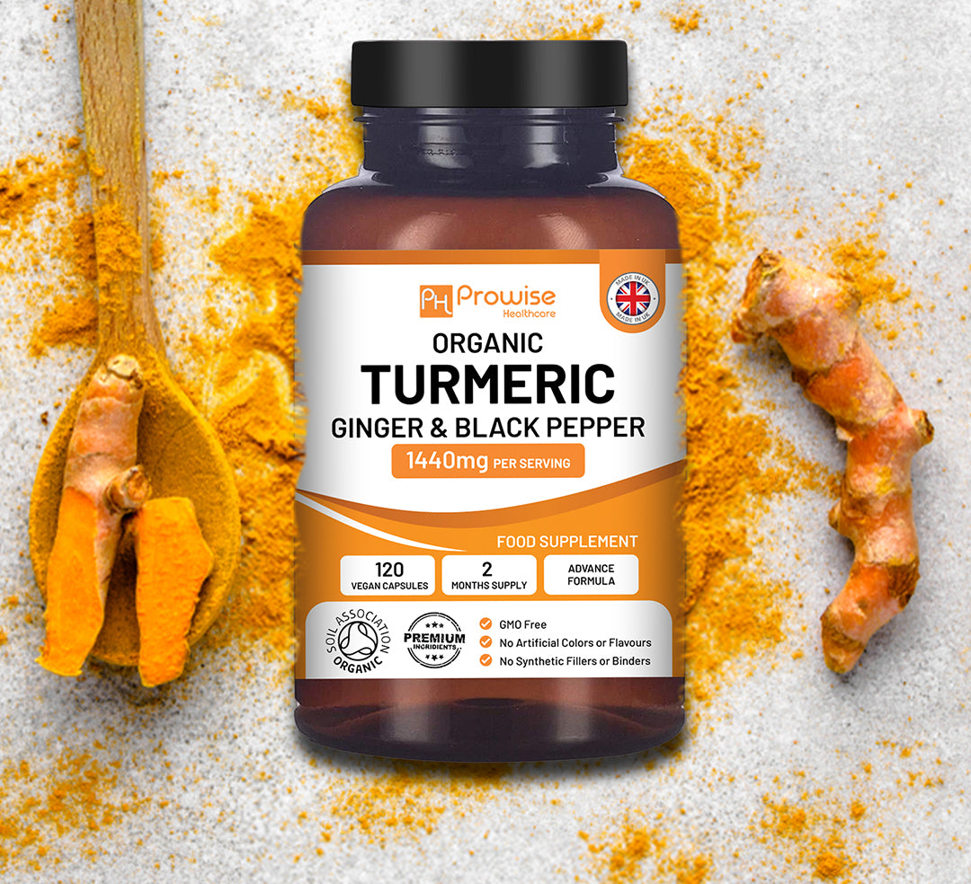 Ultimate Prowise Turmeric Curcumin 1440mg with Black Pepper & Ginger
