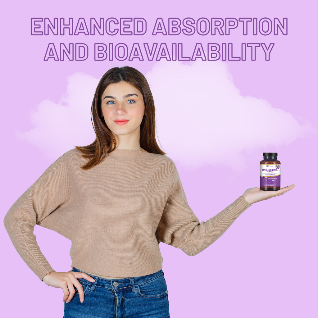 Empowered Women’s Wellness: Myo-Inositol Complex with Black Maca - 120 Tablets